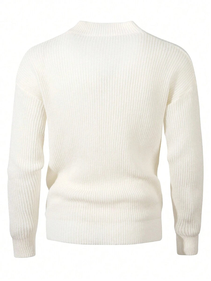 Knit Sweater Mocha Brown - 20