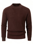 Knit Sweater Mocha Brown - 2