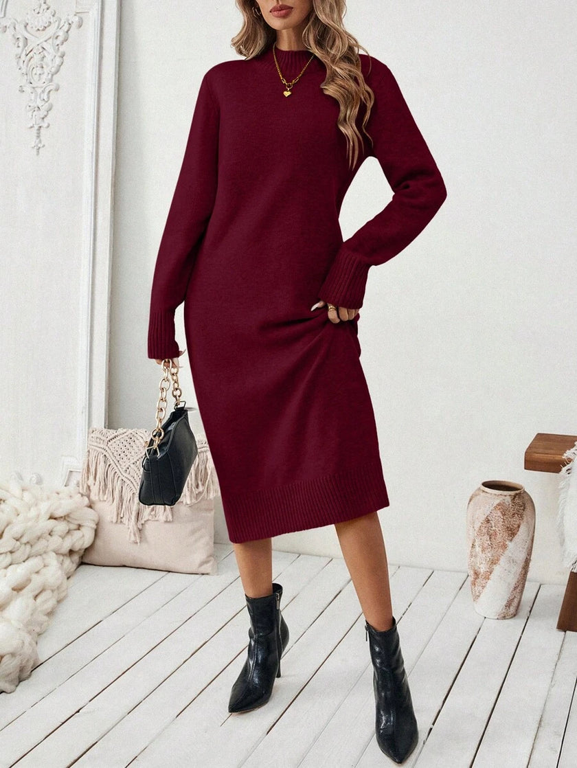 Clara – Winter Dress Women’s Casual | Sweater Dress - 13