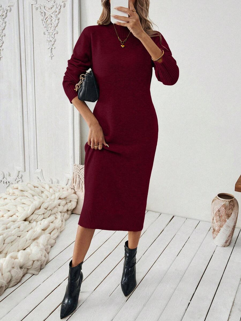 Clara – Winter Dress Women’s Casual | Sweater Dress - 15