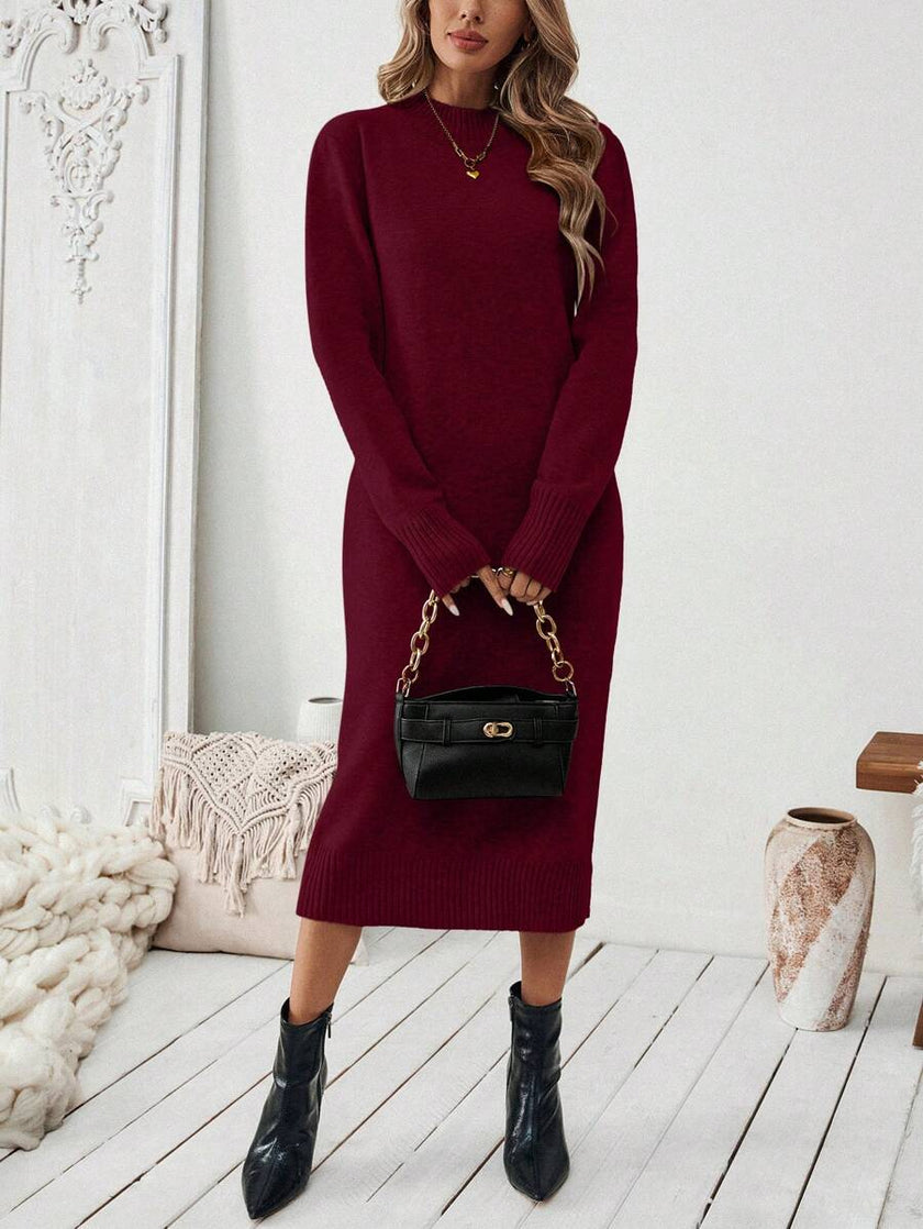 Clara – Winter Dress Women’s Casual | Sweater Dress - 17