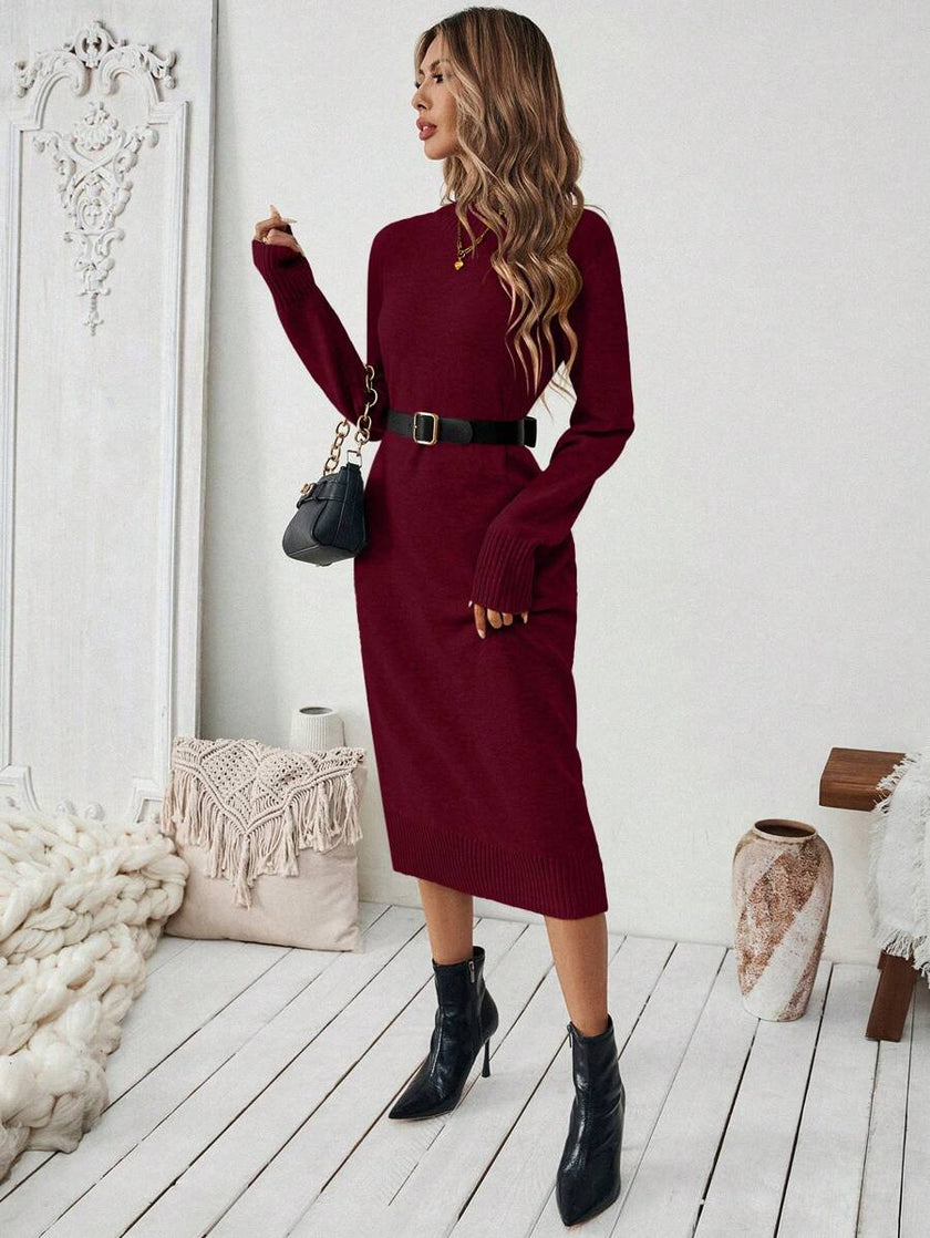 Clara – Winter Dress Women’s Casual | Sweater Dress - 18