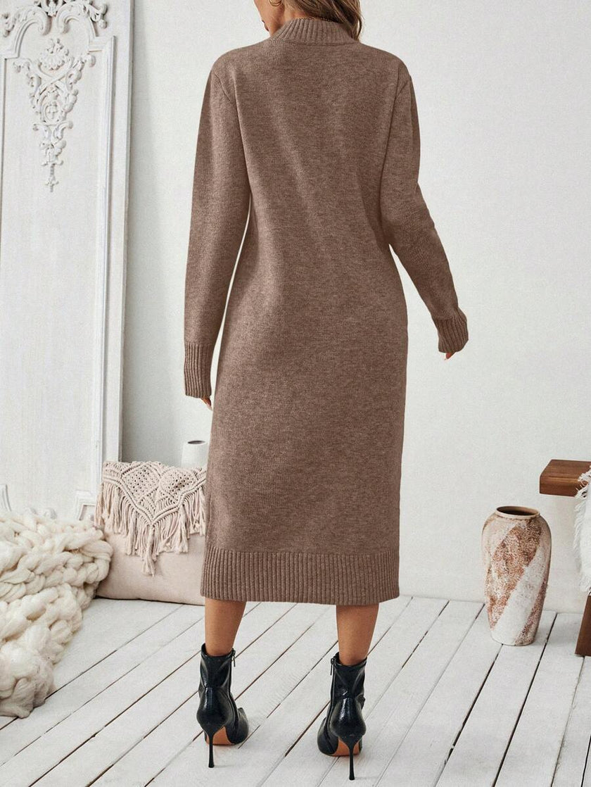 Clara – Winter Dress Women’s Casual | Sweater Dress - 8
