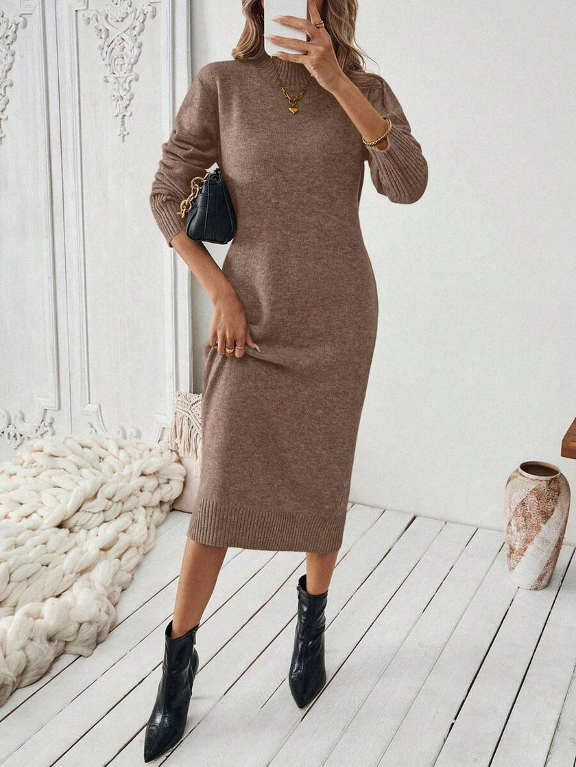 Clara – Winter Dress Women’s Casual | Sweater Dress - 9