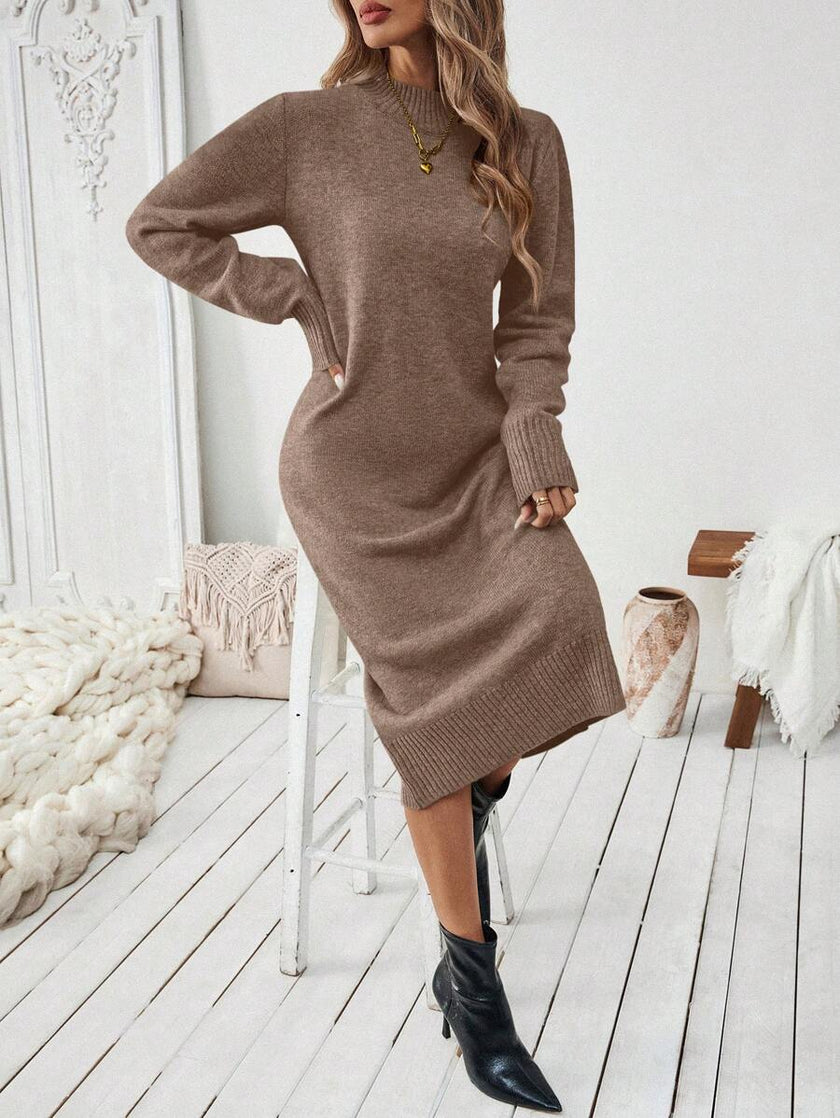 Clara – Winter Dress Women’s Casual | Sweater Dress - 11