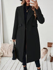 Camel Wool Blend Coat - 15
