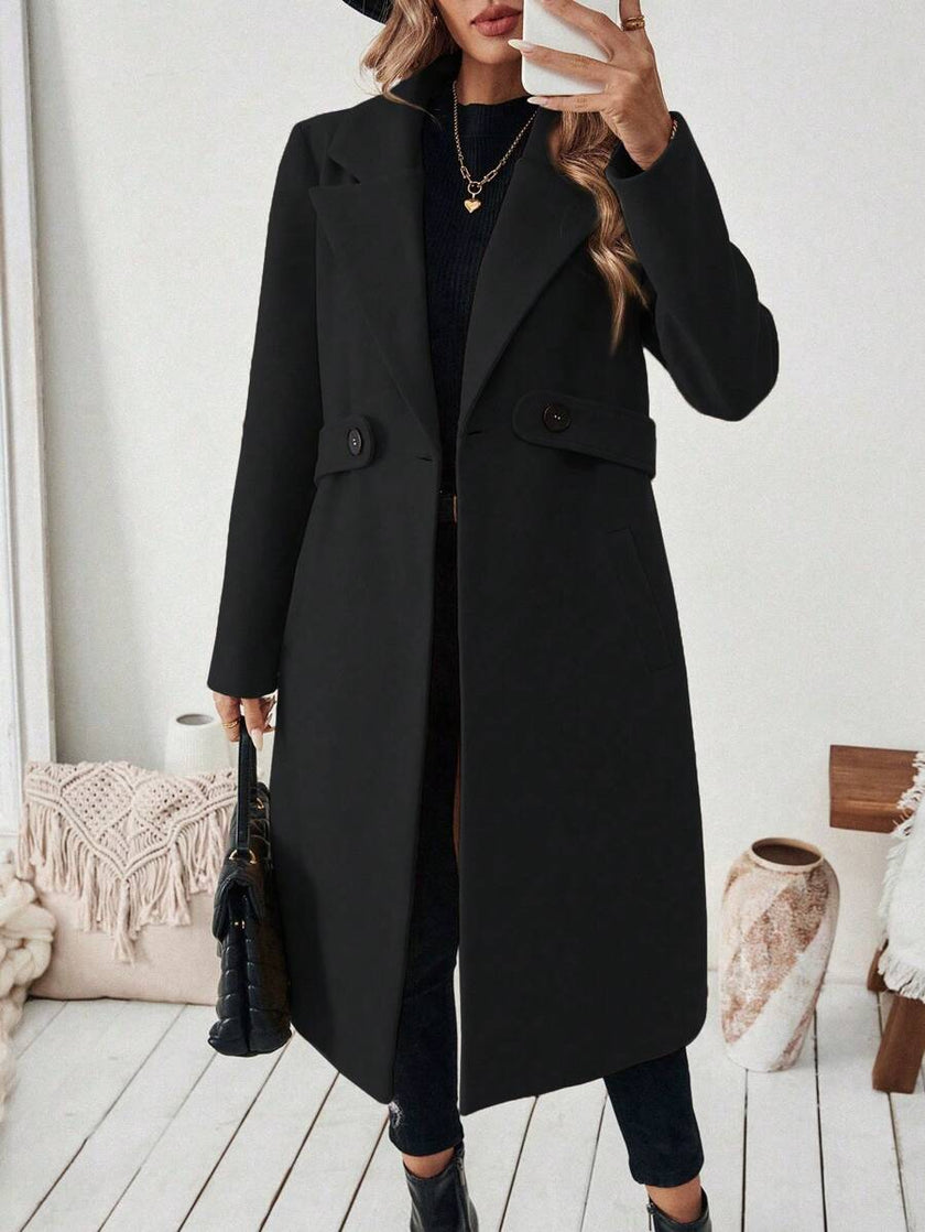 Camel Wool Blend Coat - 15