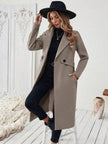 Camel Wool Blend Coat - 10