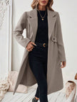 Camel Wool Blend Coat - 12