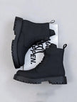 Vintage Black Combat Boots - 2
