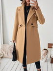Camel Wool Blend Coat - 27