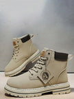 Waterproof Hiking Boots Khaki - 5