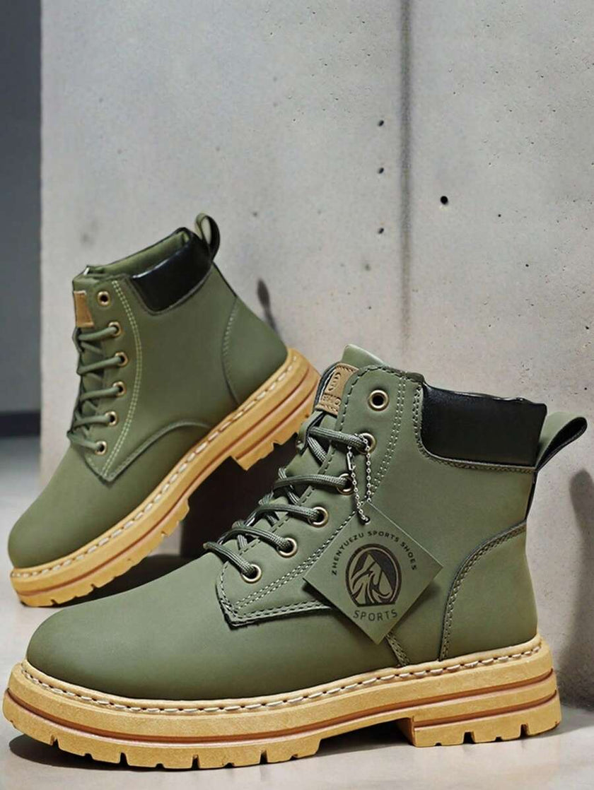 Waterproof Hiking Boots Khaki - 20