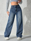 Retro Straight Leg Jeans