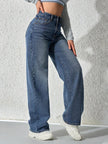 Retro Straight Leg Jeans