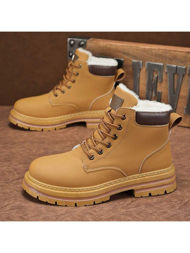 Stylish Winter Boots Grey - 1