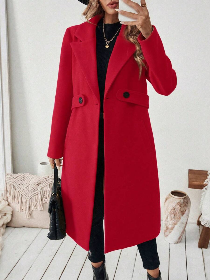 Camel Wool Blend Coat - 33