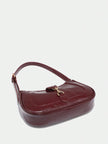 Chic Crescent Bag Burgundy