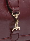 Chic Crescent Bag Burgundy
