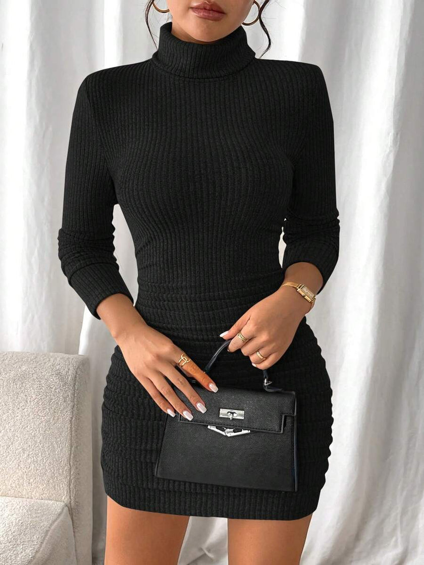 Sophie – Winter Dress Women’s Elegant Bodycon | Short Dress - 10