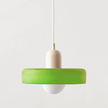Colorful Glass Pendant Lamp with Adjustable Suspension