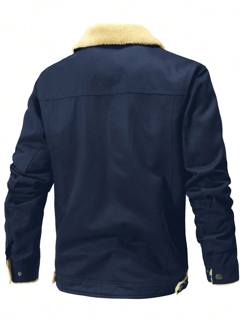 Thermal Bomber Coat Khaki - 28