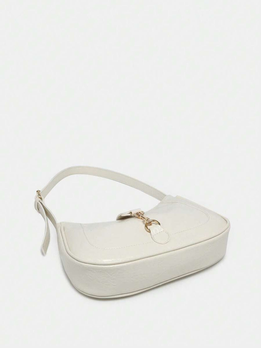 Chic Crescent Bag Burgundy