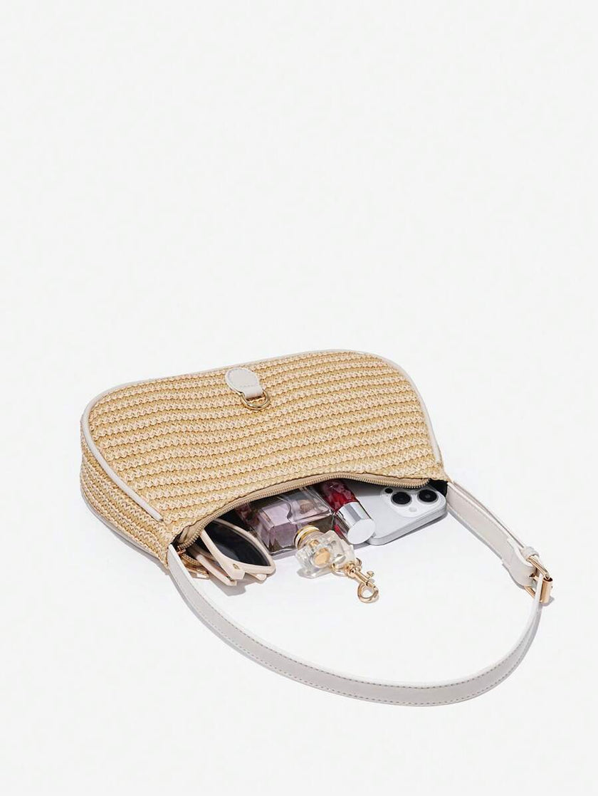 Chic Crescent Bag Burgundy