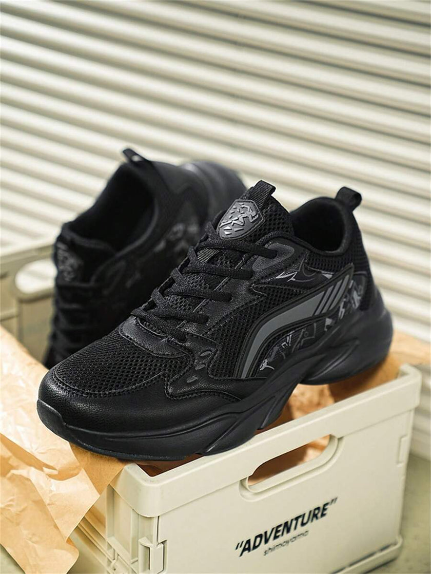 Breathable Chunky Sneakers Beige