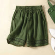 FJØRNA Rica™ Relaxed Floral Shorts with vibrant floral pattern, lightweight fabric, and comfortable fit for casual wear.