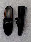 Breathable Driving Loafers Black - 5