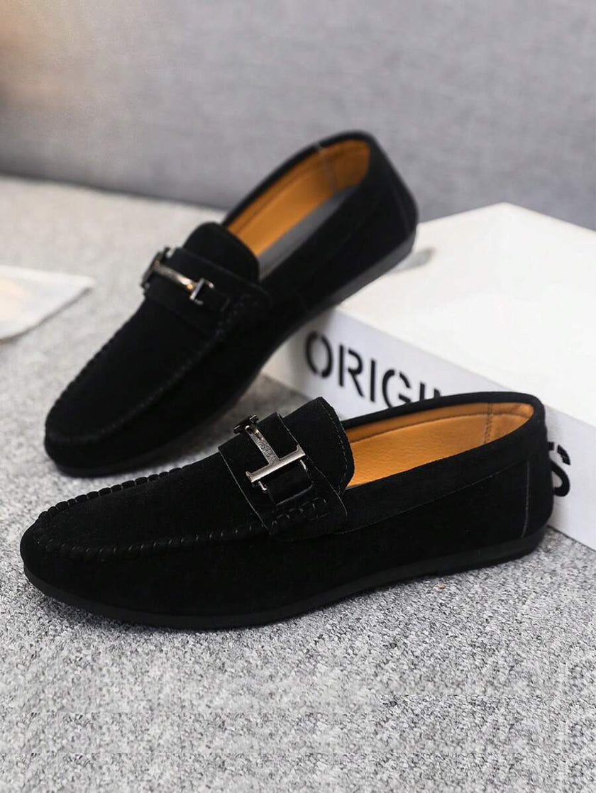 Breathable Driving Loafers Black - 2