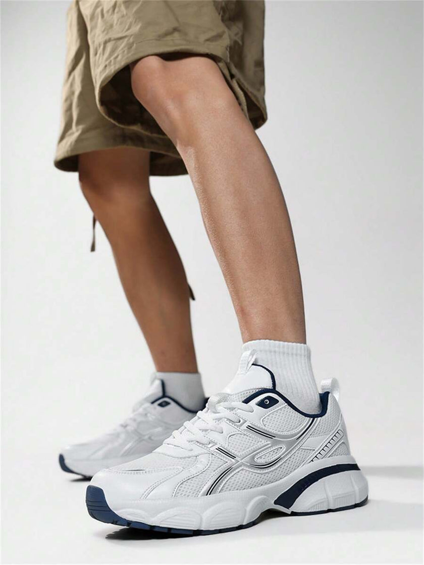 Breathable Chunky Sneakers Beige