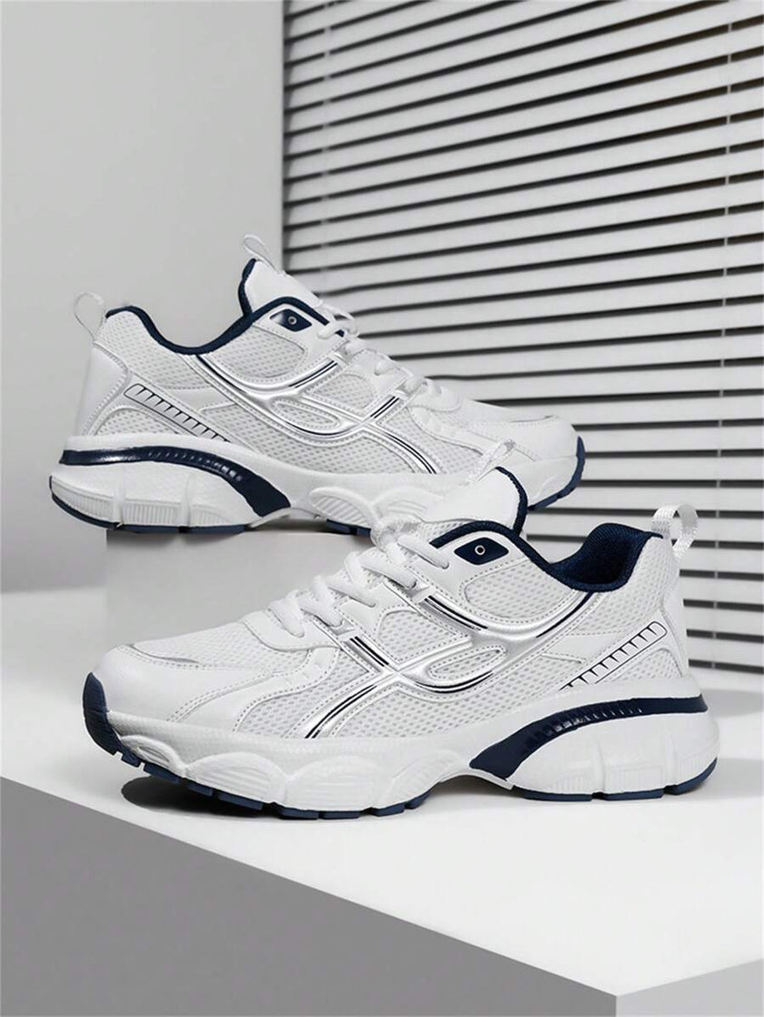 Breathable Chunky Sneakers Beige