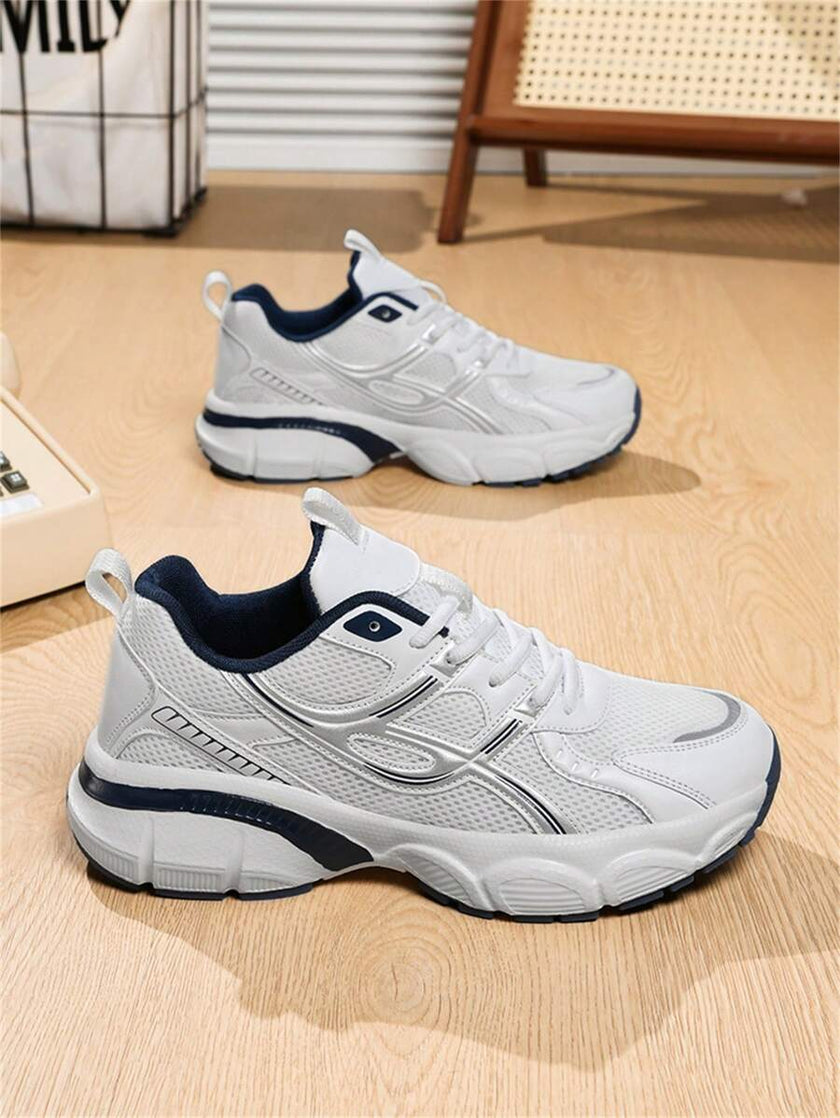 Breathable Chunky Sneakers Beige