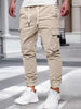 Slim Fit Cargo Trousers Dark Grey