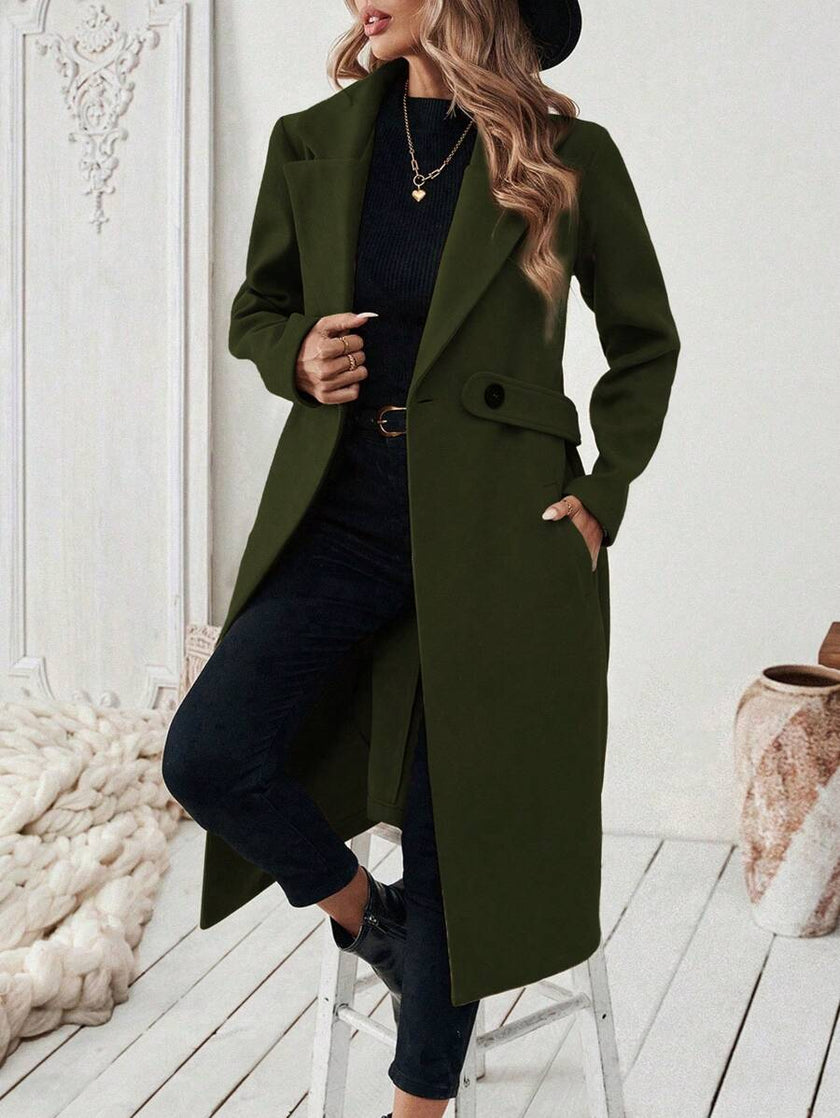 Camel Wool Blend Coat - 41