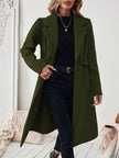 Camel Wool Blend Coat - 44