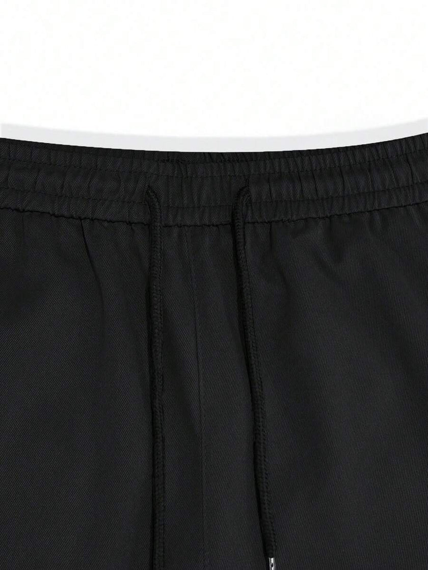 Slim Fit Cargo Trousers Dark Grey