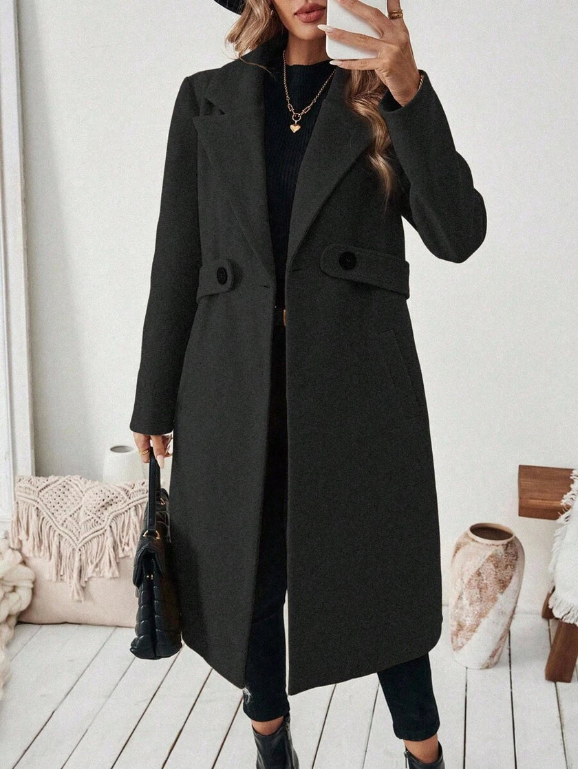 Camel Wool Blend Coat - 57