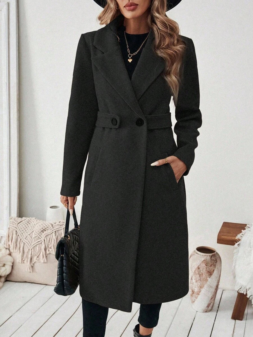 Camel Wool Blend Coat - 58
