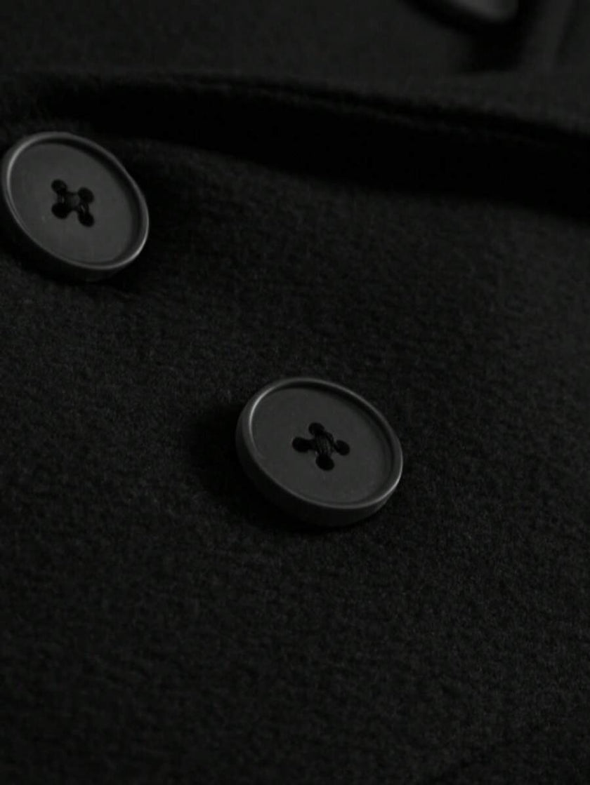 Double-Breasted Wool Overcoat - 6