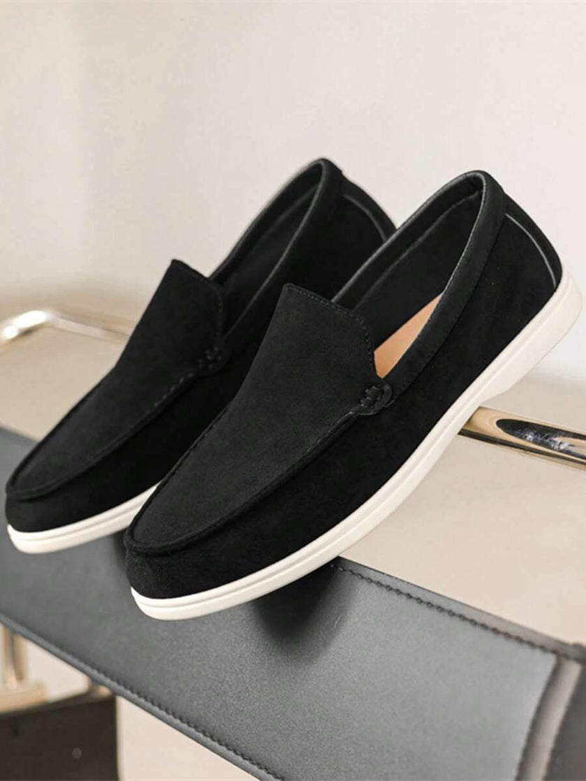 Casual Black Loafers Size M - 2