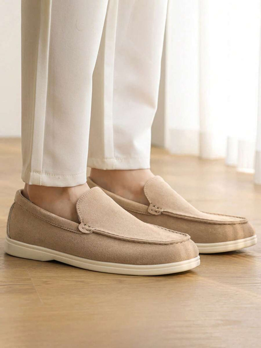 Beige Casual Loafers Soft Sneakers - 18