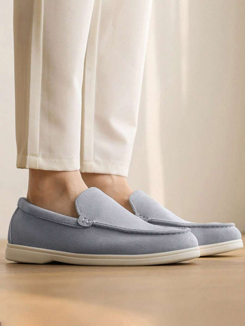 Beige Casual Loafers Soft Sneakers - 7