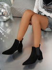 Elegant Brown Ankle Boots - 2