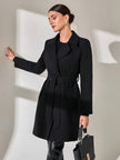 Elegant Black Overcoat - 3