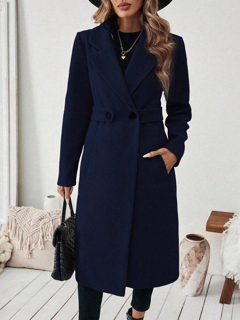 Camel Wool Blend Coat - 69