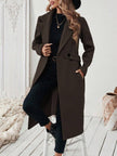 Camel Wool Blend Coat - 71