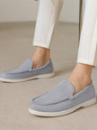 Beige Casual Loafers Soft Sneakers - 9